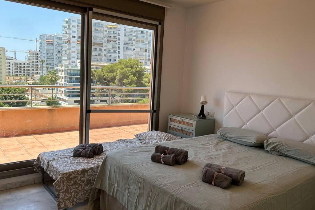 Atico Puerto Marina 2 Hab Con Piscina, 500M De La Plata Apartment Torremolinos Ngoại thất bức ảnh