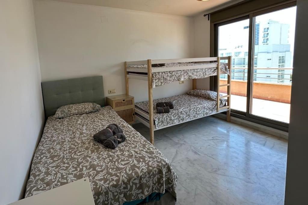 Atico Puerto Marina 2 Hab Con Piscina, 500M De La Plata Apartment Torremolinos Ngoại thất bức ảnh