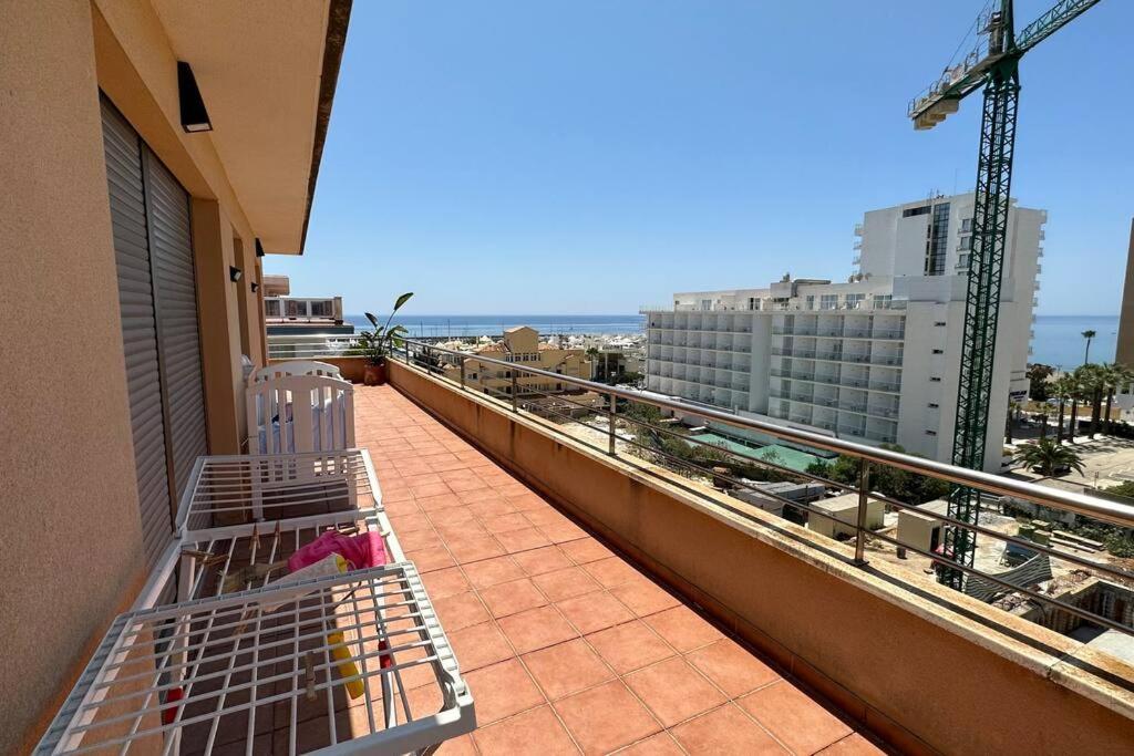 Atico Puerto Marina 2 Hab Con Piscina, 500M De La Plata Apartment Torremolinos Ngoại thất bức ảnh